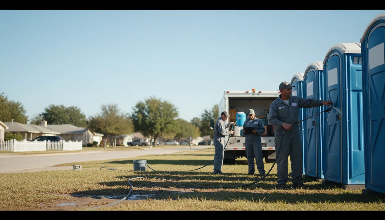 Long-Term Portable Toilet Rental in Grosse Ile, MI near me